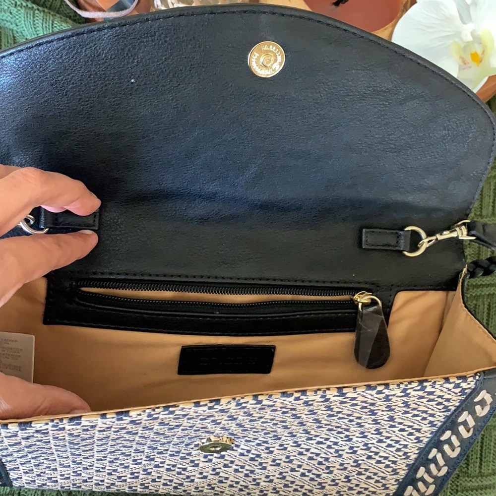 Chico’s clutch with bamboo tassel details. - Picture 4 of 4